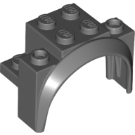 Lego auto blatník 4x2 1/2x2 1/3, tmavě modro šedá (6119118)